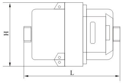 立(lì)式容(róng)積式水表外形尺寸圖
